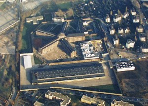 Luftbild Justizvollzugsanstalt Mannheim